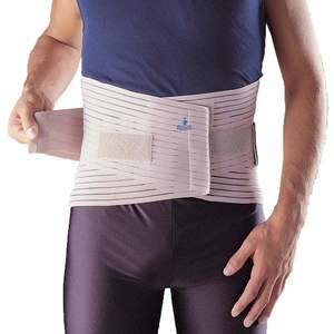Back Braces: OPP2265 SACRO LUMBAR SUPPORT WITH FOUR RIGID ALUMINIUM STAYS