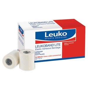 Eabs Elastic Adhesive Bandage: LEUKOBAND LITE - HAND TEARABLE ADHESIVE BANDAGE - WHITE