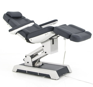 Podiatry Chairs: TREATMENT CHAIR FITZROY - 4 MOTOR, FACE HOLE - NAVY BLUE