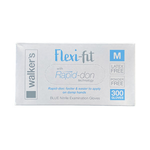Gloves Ppe: FLEXI-FIT NITRILE GLOVES - LATEX FREE & POWDER FREE