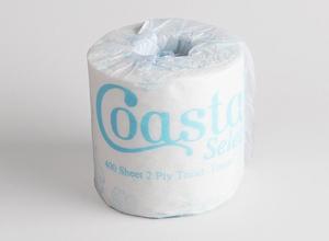 Paper Hygiene: TOILET PAPER 2PLY 400 SHEET ROLL