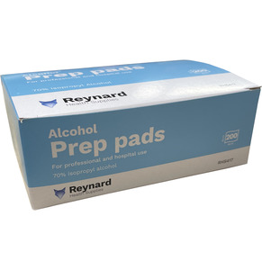 Skin Cleansing Protection: ALCOHOL SWABS BOX 200 PADS