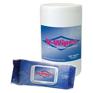 Surface Instrument Cleaning: V-WIPES