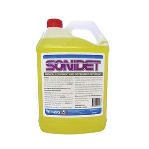 Surface Instrument Cleaning: SONIDET - ULTRASONIC MEDICAL EQUIPMENT AND INSTRUMENT DETERGENT