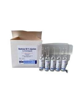 Pharmaceuticals: DEXTROSE 50% AMP 10ML (5)