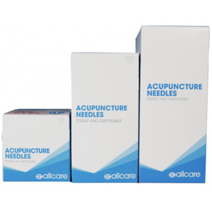 Needles: ALLCARE ACUPUNCTURE NEEDLES