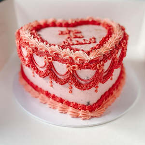 Express Cakes: Hearts and Frills