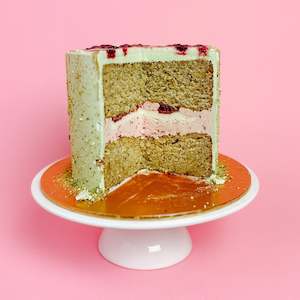 Express Cakes: White Chocolate Pistachio