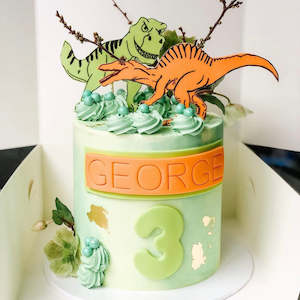 Kids Cakes: Dinosaur Cake