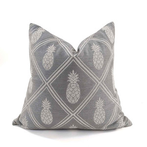 Products: Grey Pineapple Cushion Cover White Sands Interiors