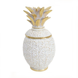 Products: Pineapple Box White Large White Sands Interiors
