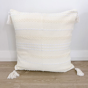 Products: Natural Stripe Throw Cushion White Sands Interiors