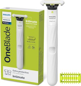 All: Philips Norelco OneBlade Unisex Intimate Personal Groomer USB-A Rechargeable