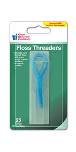All: GNP Floss Threaders 25 PACK