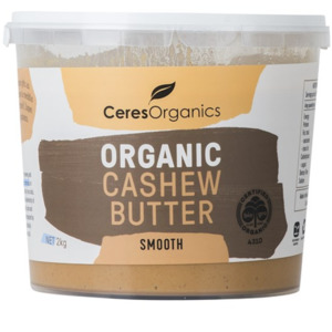 Cans Jars: Organic Cashew Butter 2kg