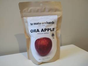 Dried Fruit Veg: Te Mata Orchards Organic Apples - Ora FREEZE-DRIED 30g