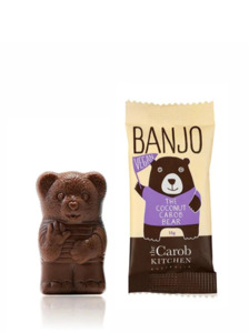 Carob Kitchen Vegan Carob Bear 15g - Coconut