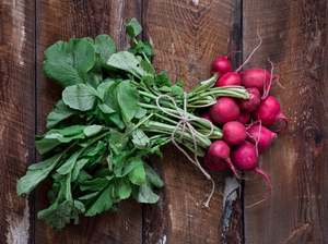 Fruit Veg: NZ Organic Radishes - Small Bunch
