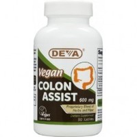 Products: Deva Colon Assist 90 Tabs Deva Nutrition