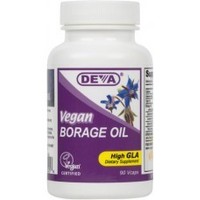 Products: Deva Borage Oil 500 mg 90 Caps Deva Nutrition