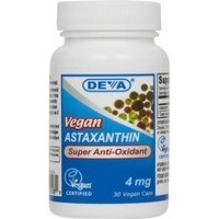 Products: Deva Astaxanthin - 4 mg 30 caps Deva Nutrition