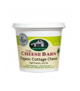 Products: ORGANIC Cheese Barn Organic Cottage Cheese 380g - Whole Heart