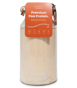 Products: PEA PROTEIN CARAMEL - NOTHING NAUGHTY - Whole Heart