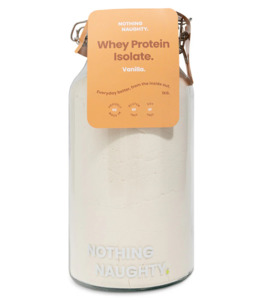 Whey Protein Isolate Vanilla 1kg - Nothing Naughty