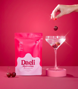 Products: DAELI Salted Cherry 125g Electrolyte Mix for Everyday Hydration