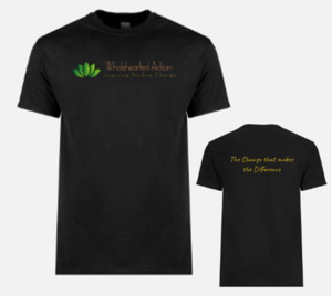 Products: Men's Tee Shirt Wholehearted Action