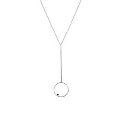 Necklaces: The Seeker Drop Necklace Silver