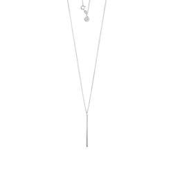 Necklaces: Cut to the Chase Necklace Silver