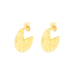 Earrings: Solaris Sunslice Earrings Gold