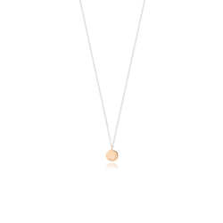 Necklaces: DELUXE 9CT Gold Disc Pendant
