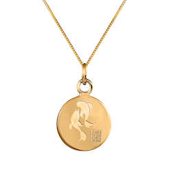 Necklaces: Blessings Koi Pendant Gold