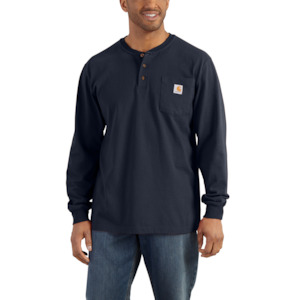 shirts: Carhartt Long sleeve Pocket Henley