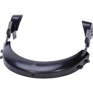 Face Protectection: DELTAPLUS faceshield holder for hard hats.