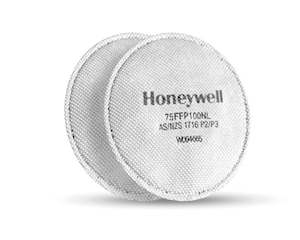 Respiratory Protection: HONEYWELL P2/P3NUISANCE PANCAKE FILTER