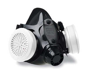 Respiratory Protection: HONEYWELL 7700 SILICONE HALF MASK large