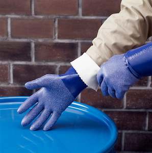 Gloves 1: NSK 24 NITRILE COATED GAUNLET