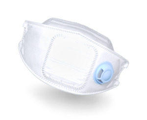 Disposable Masks: Disposable P2 Pleated 3D Fold Flat Mask
