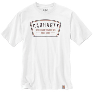 Carhartt Shirts And Tees: Carhartt RELAXED FIT Heavyweight Short sleeve  Crafted Graphic T-Shirt