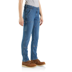 Carhartt Pants And Shorts: Carhartt Womens Rugged Flex Relaxed fit Double front Jean