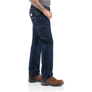 Carhartt Pants And Shorts: Carhartt RUGGED FLEX Relaxed fit heavyweight 5 pocket jean