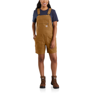 Carhartt Womens RUGGED FLEX Canvas Shortall