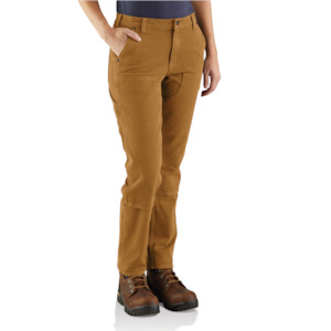 Carhartt Uniforms: Carhartt Womens STRAIGHT FIT TWILL Double front Pant