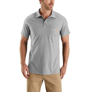 Carhartt Uniforms: Carhartt FORCE Cotton Delmont Pocket Polo