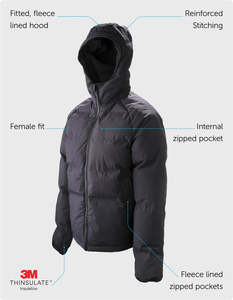 Rugged Womens Insulated Jacket