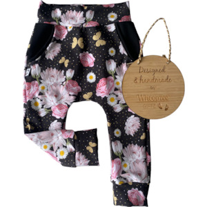 Harem Pants: Harem Pants - Pixie floral