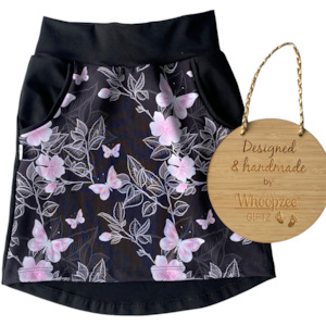 Skirts: Skirt -NEW - Crystal Butterfly FLORAL